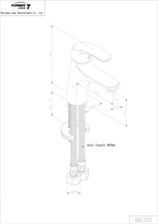 Смеситель RedBlu by Damixa Palace One 410210038 для раковины